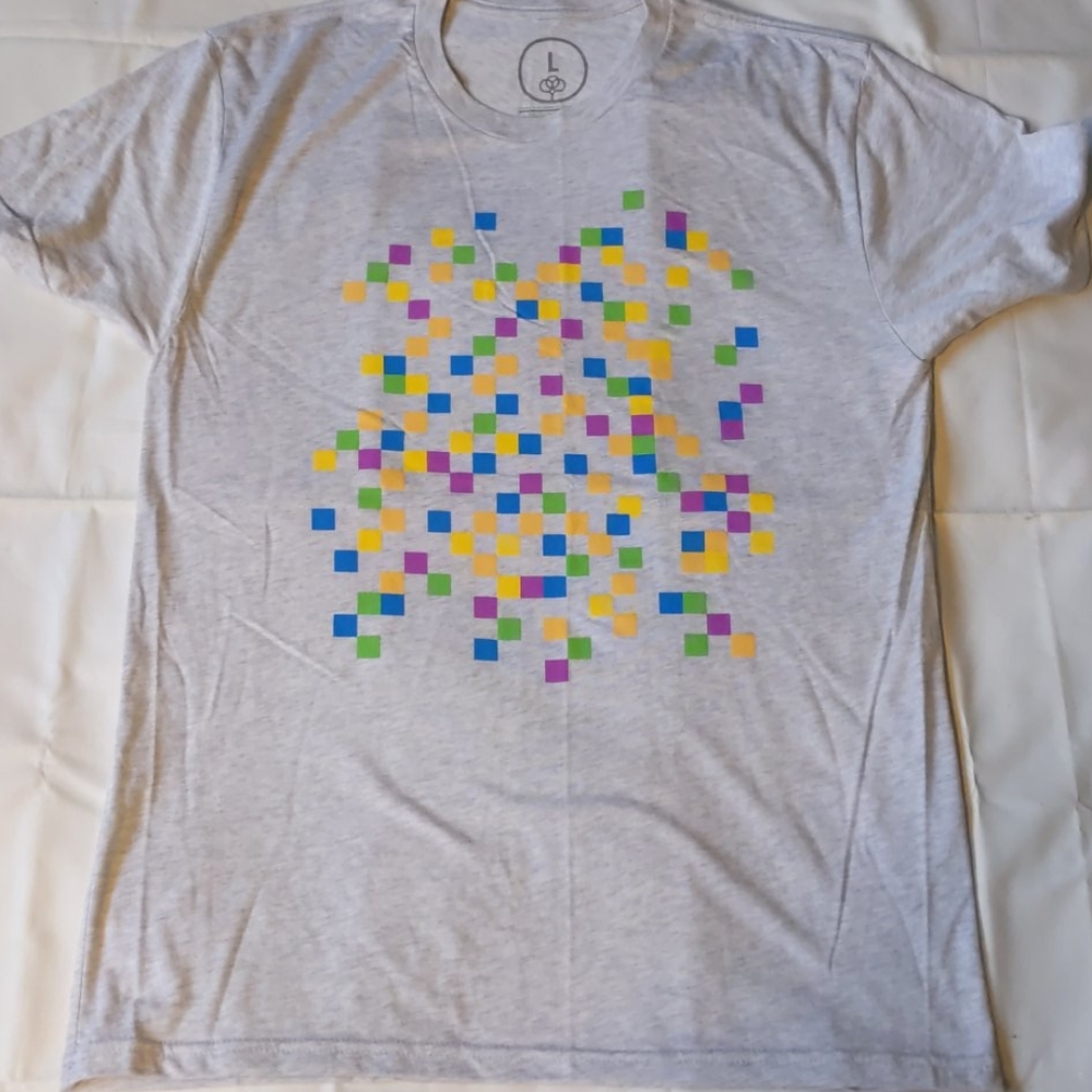 Cotton Bureau graphic tee - Pixels